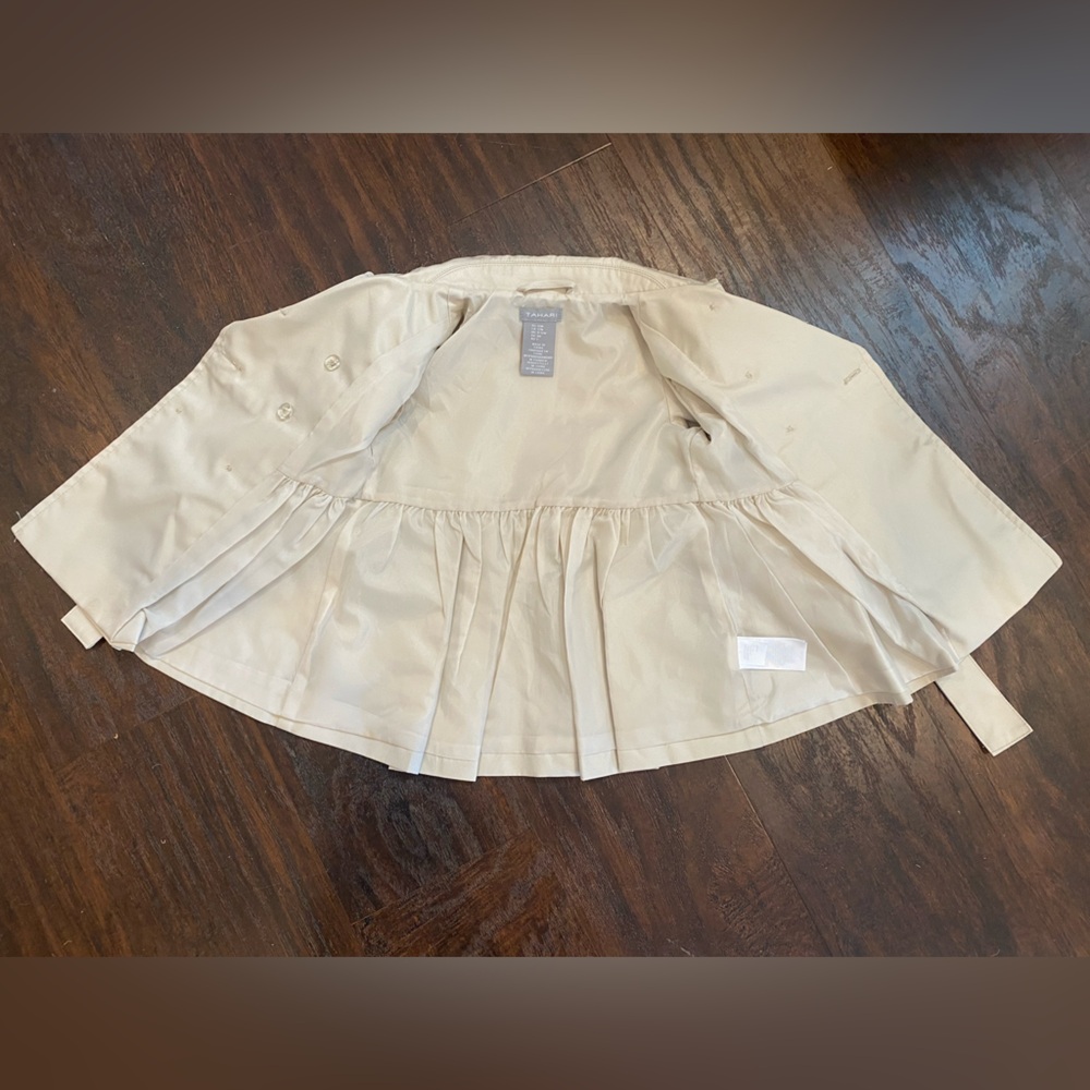 Tahari Toddler Trench Coat - Picture 4 of 4